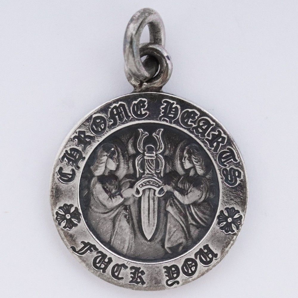 CHROME HEARTS エンジェルメダルチャーム V1 シルバー - メルカリ