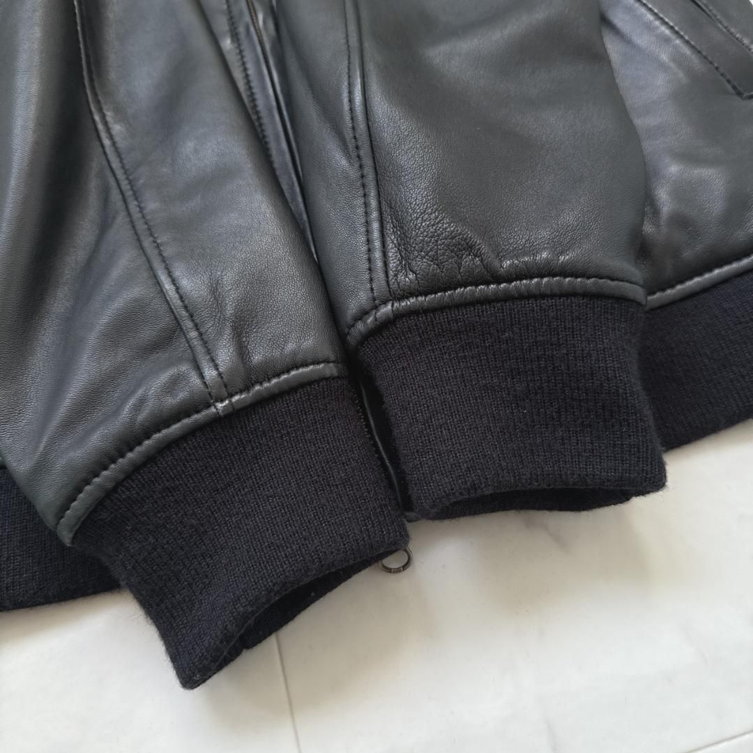 URBAN RESEARCH DOORS 羊革シングルライダースブラック 38 URBAN RESEARCH DOORS 羊革シングルライダースブラック 38