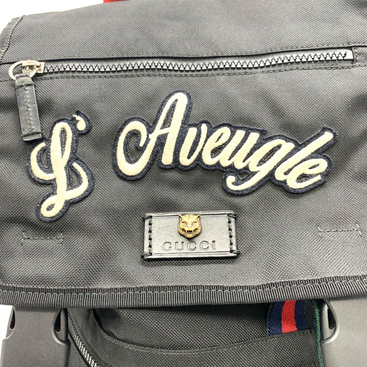 GUCCI グッチ 450982 リュック・デイパック 刺繍 バックパック 