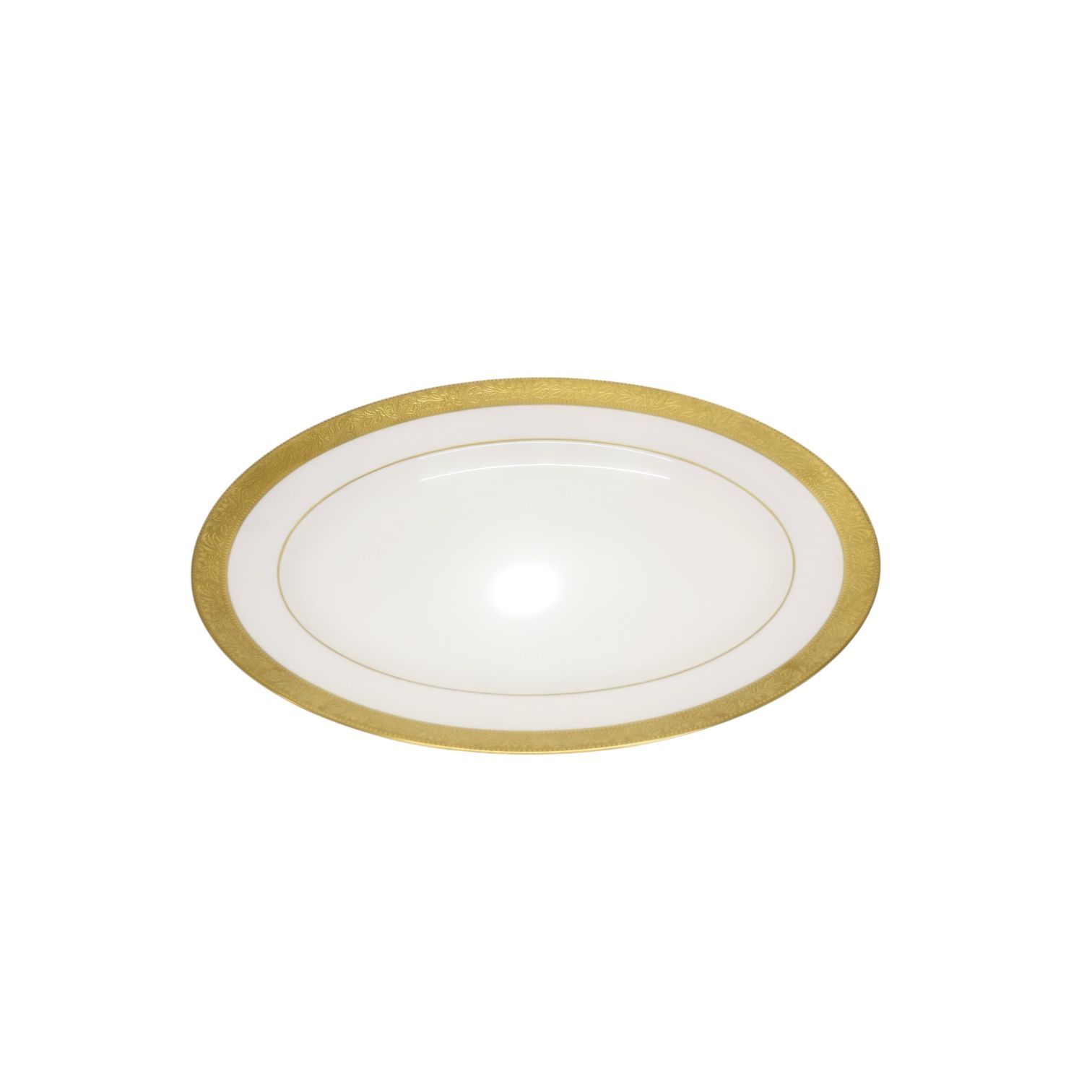 ウェッジウッド アスコット ASCOT オーバルプレート 35 cm ボーンチャイナ 陶器 金彩 イギリス製 黒壺 レディース メンズ ホワイト ゴールド mbm 07022