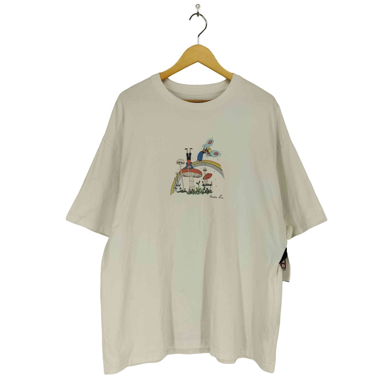 マーティンローズ Martine rose BRITTLET-SHIRT フロントプリント