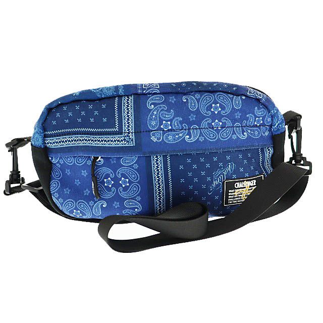 チャレンジャー CHALLENGER 22SS BANDANA SHOULDER POUCH バンダナ柄