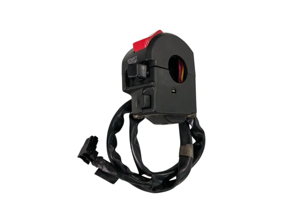 ぽっぽ　オーダー Kawasaki ZX-10R ZXT00D 06-07 スイッチボックス 右 作動OK 割れ削れ