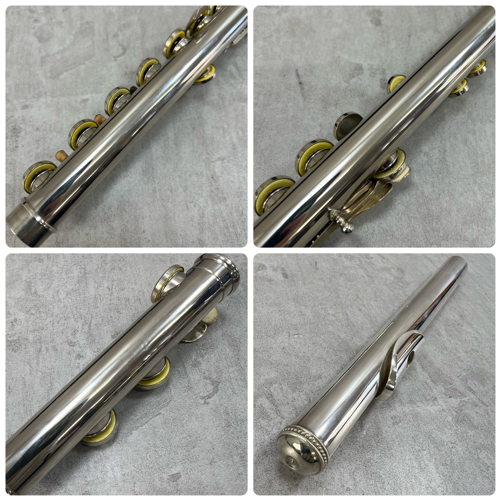 ムラマツフルート M-120 頭部管銀製 銀メッキ SILVER シルバー 木