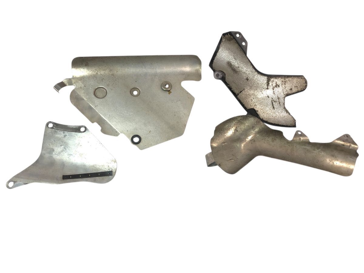 Kawasaki 良い ZX-10R ZXT00D 06-07 ヒートガード セット 取付部破損