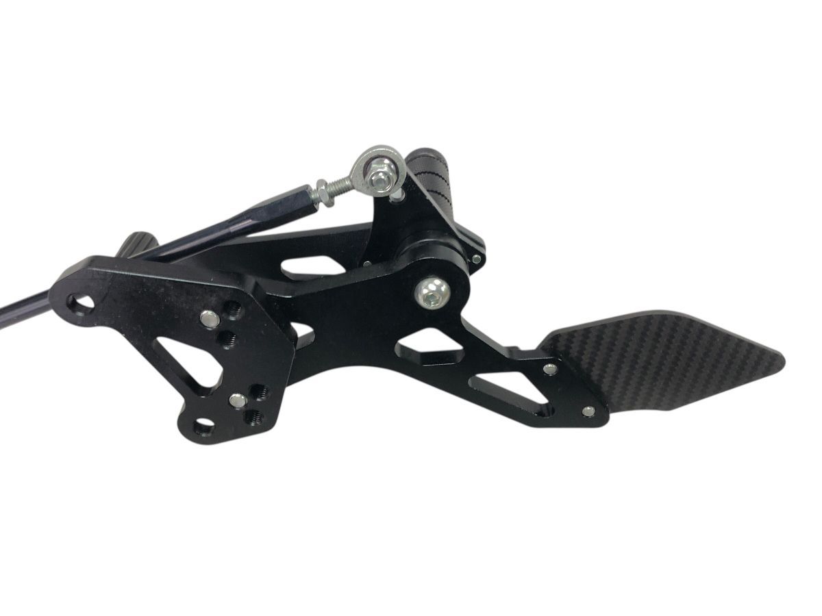 Kawasaki ZX-10R ZXT00D 06-07 バックステップ 左 曲がり削れ無し 補修