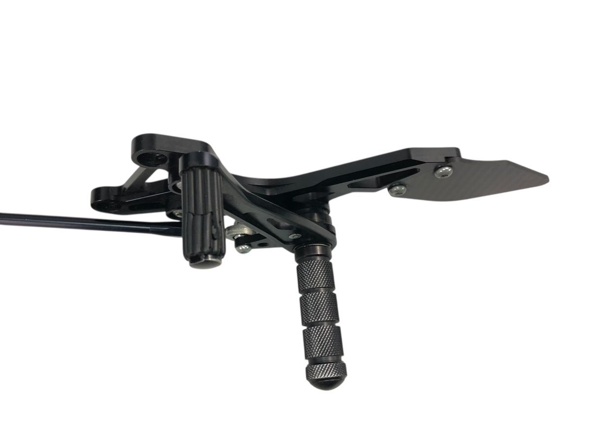 Kawasaki ZX-10R ZXT00D 06-07 バックステップ 左 曲がり削れ無し 補修