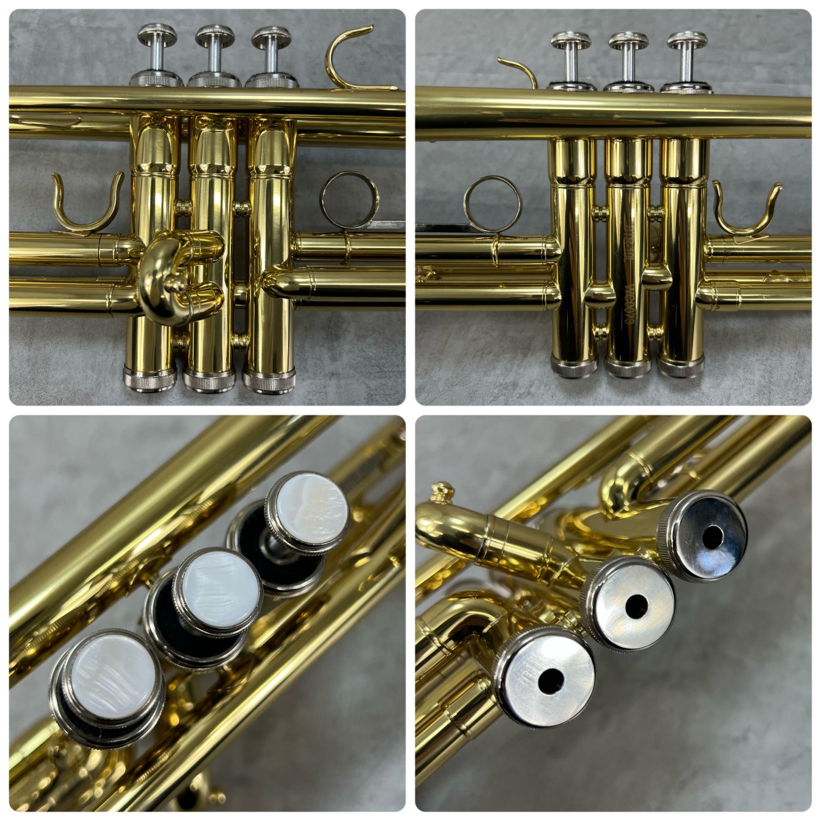 ブリエル B♭トランペット BTR-10L 島村楽器限定モデル マウスピース