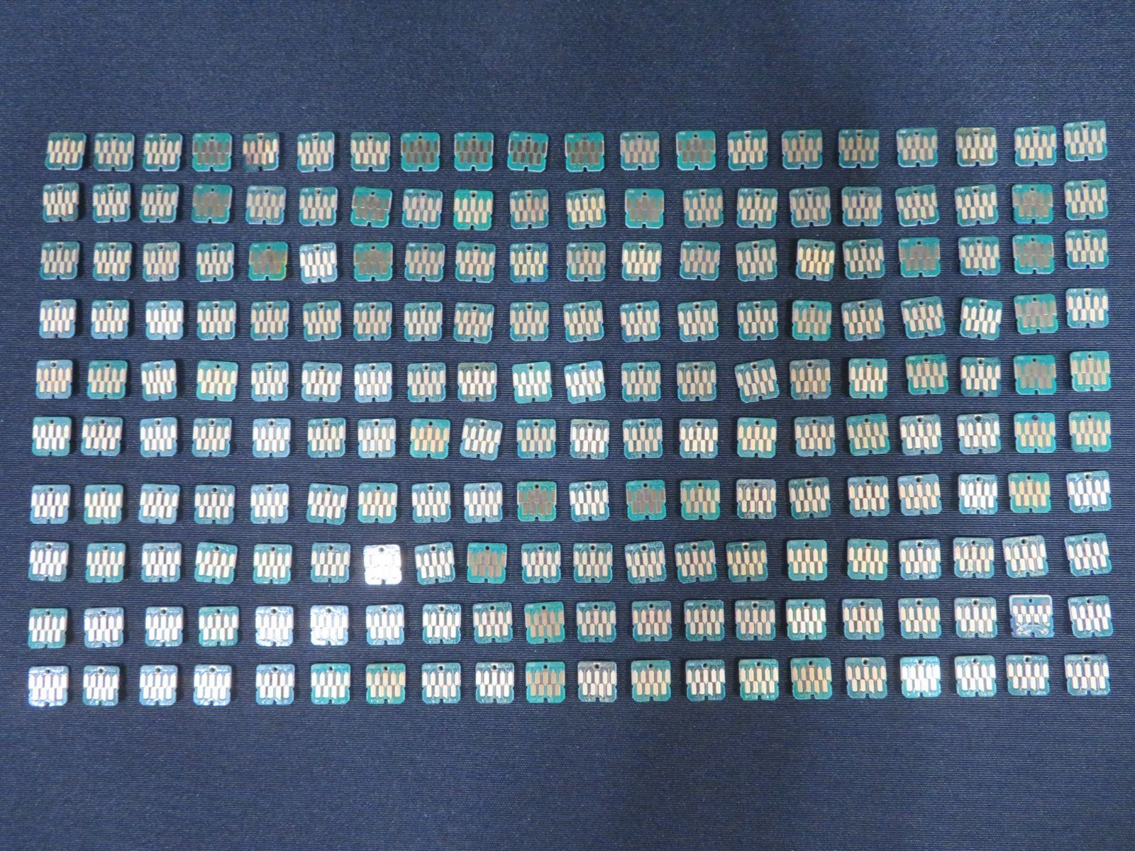 7552-5□インクカートリッジ□ICチップ□200個□金抽出に□金端子