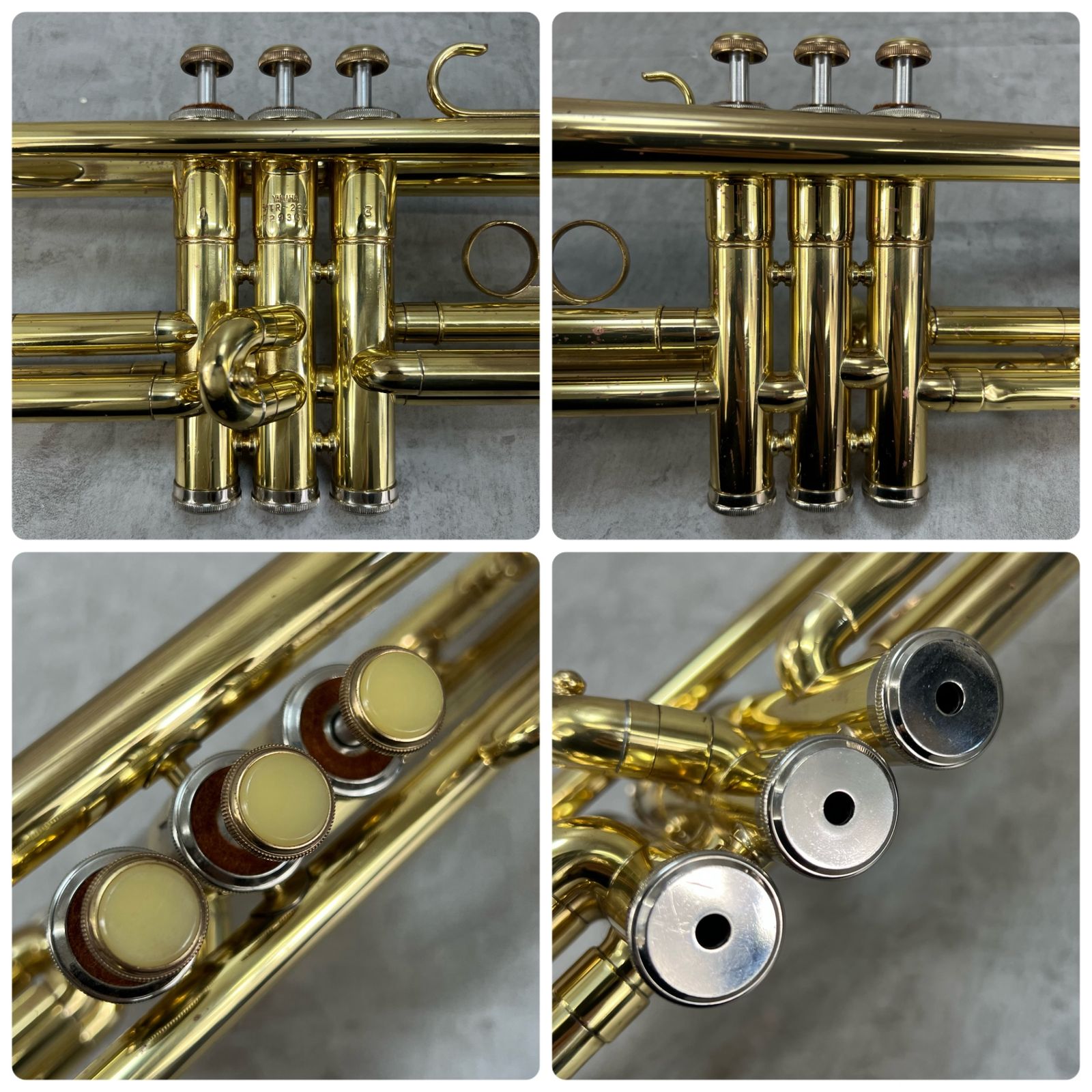 ヤマハ B♭トランペット YTR-234 イエローブラス マウスピース ソフト