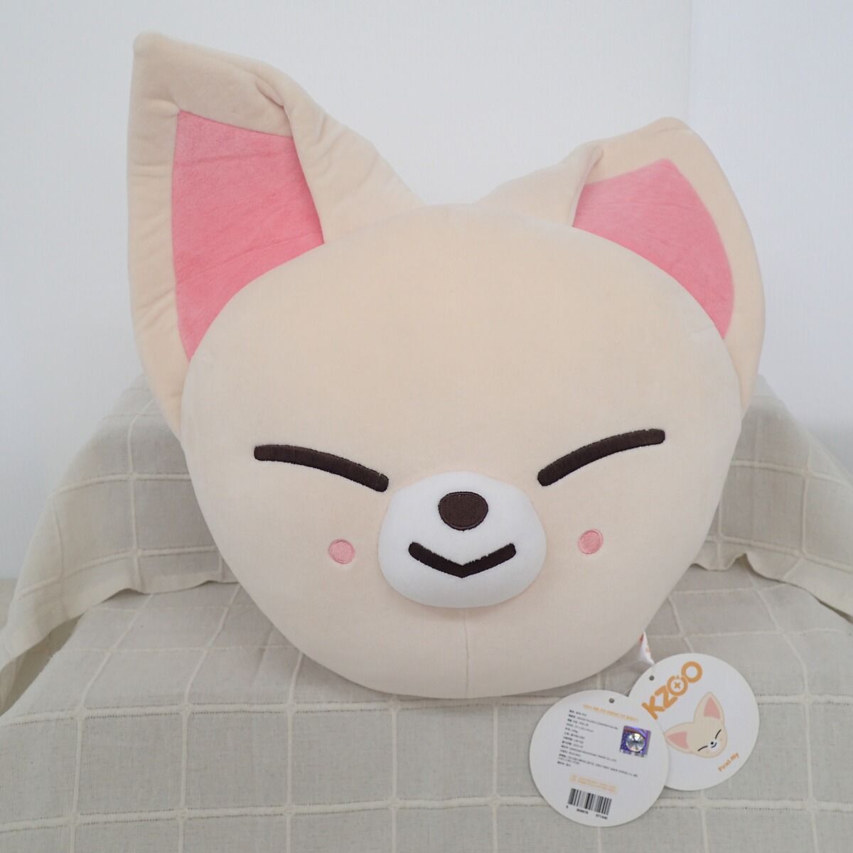 Stray Kids SKZOO PLUSH CUSHION FoxI.Ny/フォクシニー I.N/アイエン