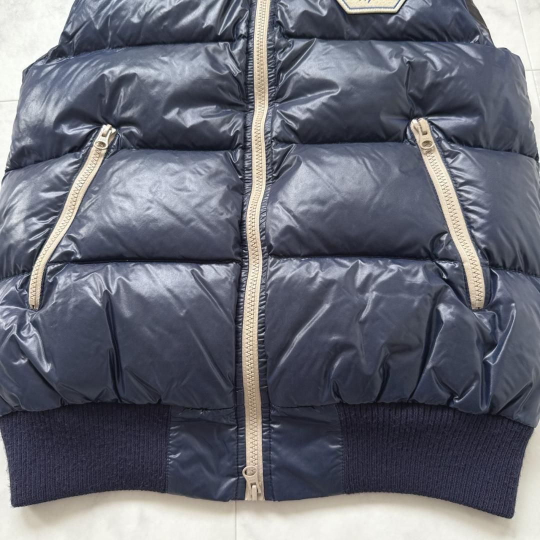 Laplaud ラプロー ネイビー ダウンベスト ポーランド製 1 - メルカリ
