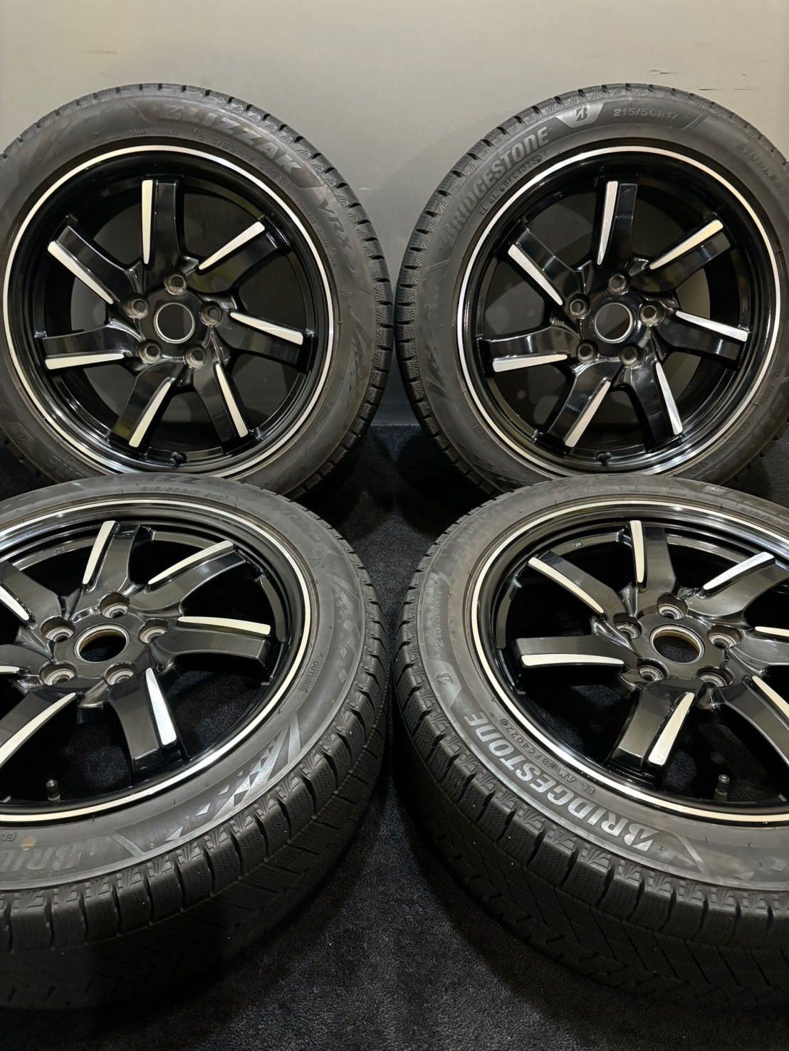 ☆215/50R17 BRIDGESTONE/VRX3 22年製 スバル レヴォーグ 純正 17