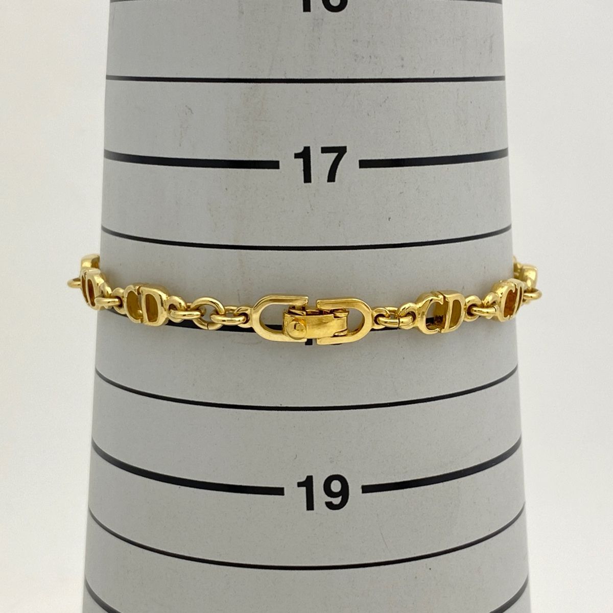 クリスチャンディオール Christian Dior ロゴ チェーン ブレスレット