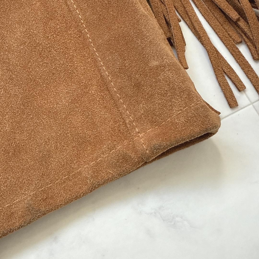 Schottショット395ウエスタンジャケット フリンジ スウェード 38 Schottショット395ウエスタンジャケット フリンジ スウェード 38