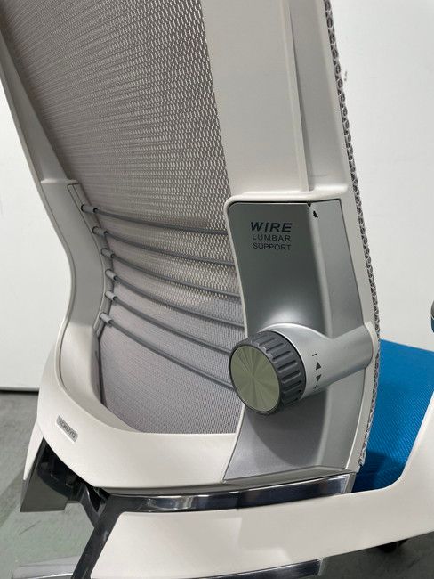  品 コクヨ 肘付インスパインチェア CR GA2503E6GMT4 W ブルー オフィス用椅子 オフィスチェア ワークチェア 椅子 チェア