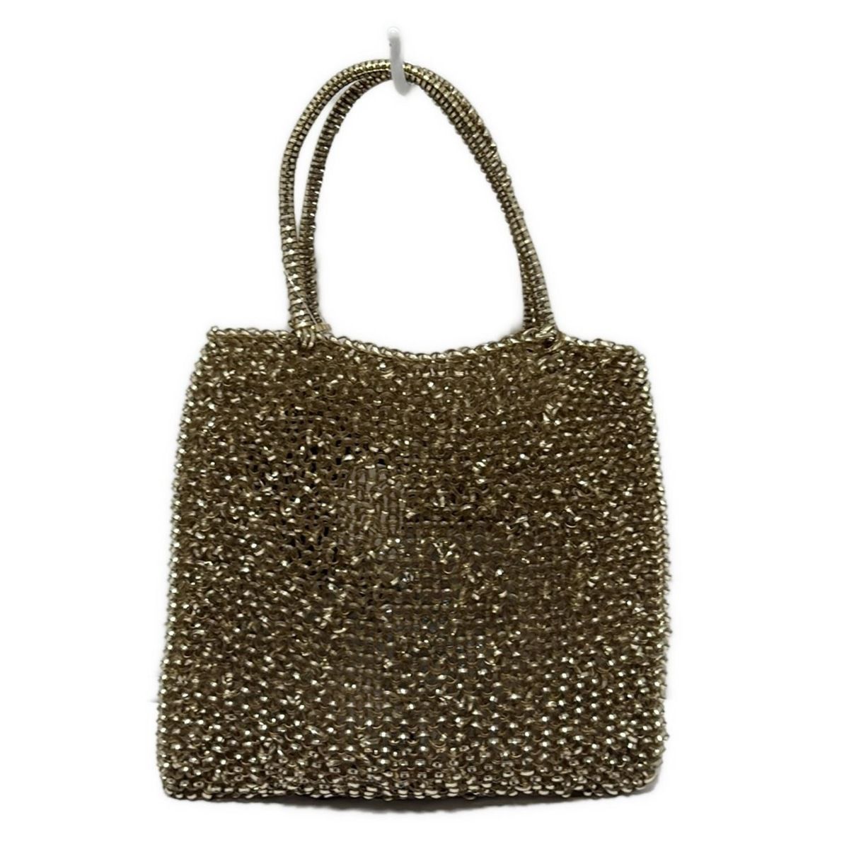 ANTEPRIMA(アンテプリマ) トートバッグ ワイヤーバッグ シャンパン