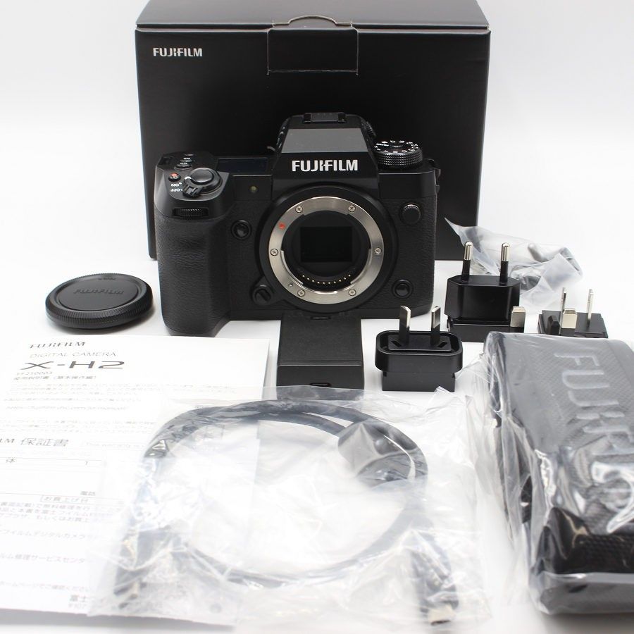 富士フイルム X-H 2 ボディ ブラック APS-Cサイズ ミラーレスカメラ FUJIFILM 本体