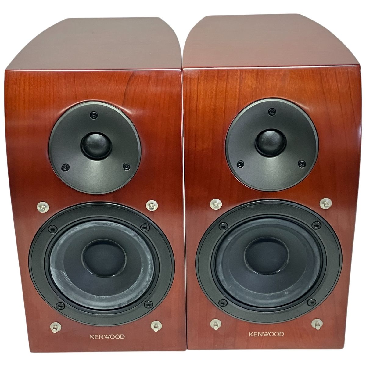 KENWOOD LS-K1000 スピーカーペア 2ウェイ バスレフ ケンウッド 音響