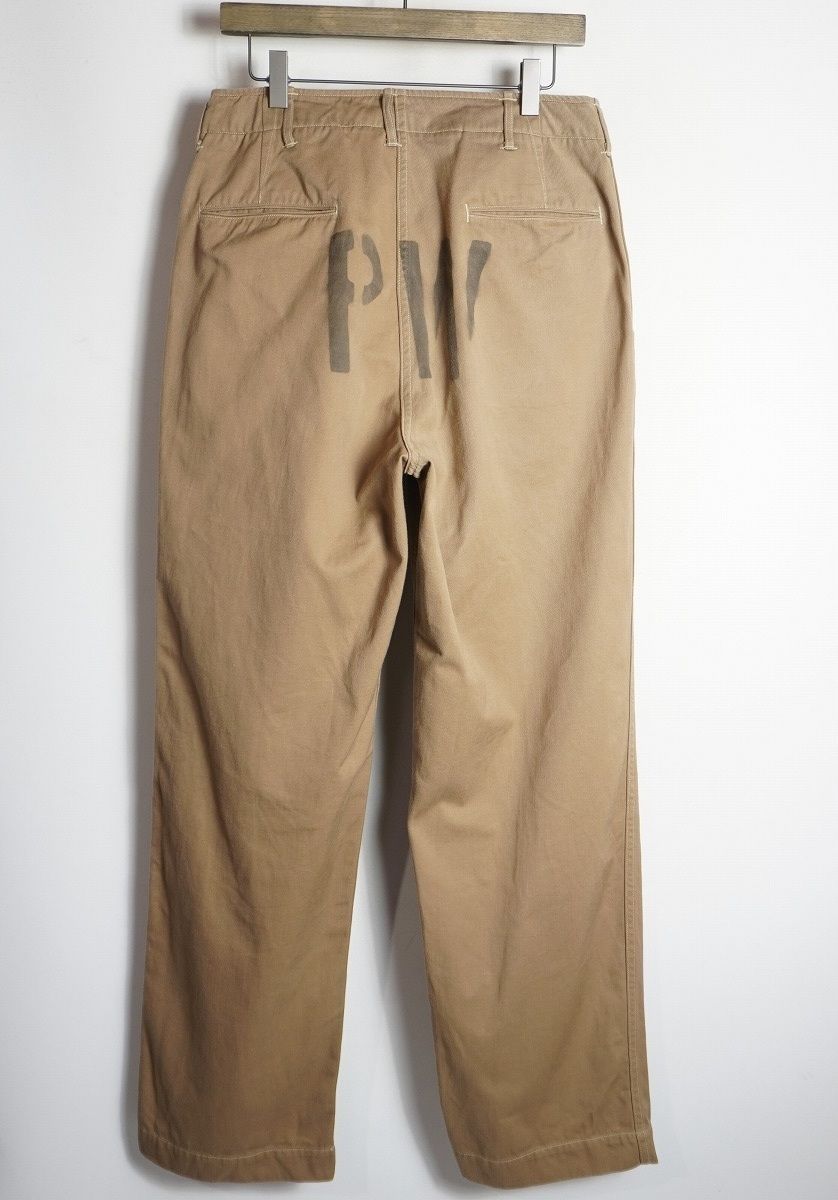 JELADO ジェラード LAST RESORT ラスト リゾート 41 Khaki チノ パンツ PWステンシル ディープサウス コットン サイズS 茶 1117 P