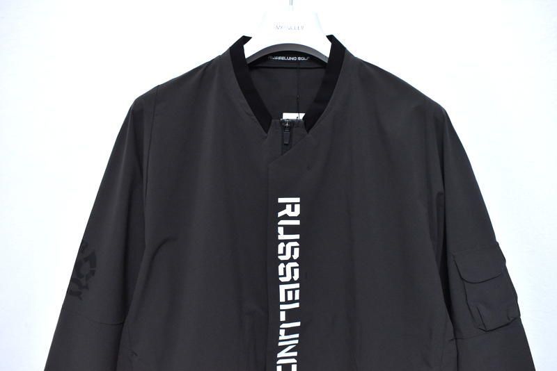 新品 ラッセルノ ゴルフ ジップ ジャケット 7(2XL) RG-2310101 GRAY