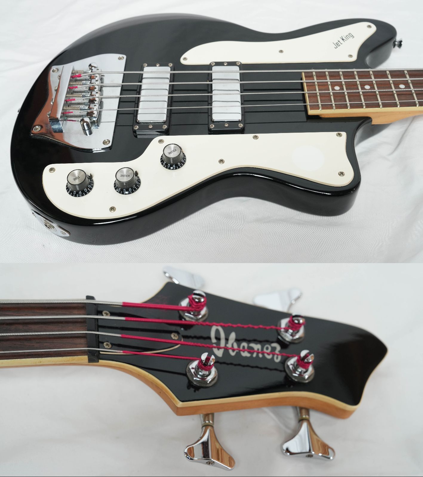 ☆IBANEZ☆JET KING BASS JTKB200 BLACK ジェットキングベース 状態