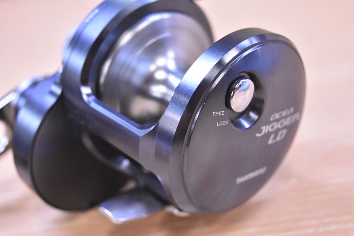 シマノ 24 オシアジガー LD 2500 MG 嶋田工房 ハンドルカスタム SHIMANO OCEA JIGGER ベイトリール オフショア 船釣り ジギング