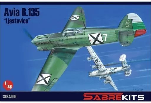 プラモデル 1 48 アヴィア B 135 ブルガリア SBK 4006