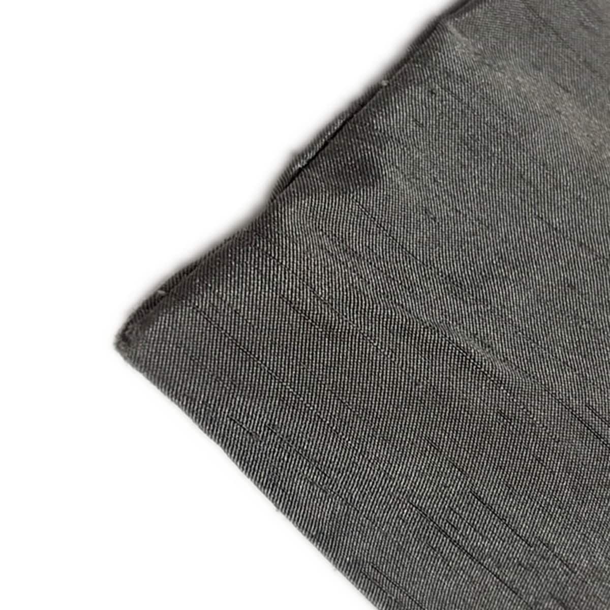 MUGUET(ミュゲ) トートバッグ美品 - グレー×黒 ドット柄/リボン