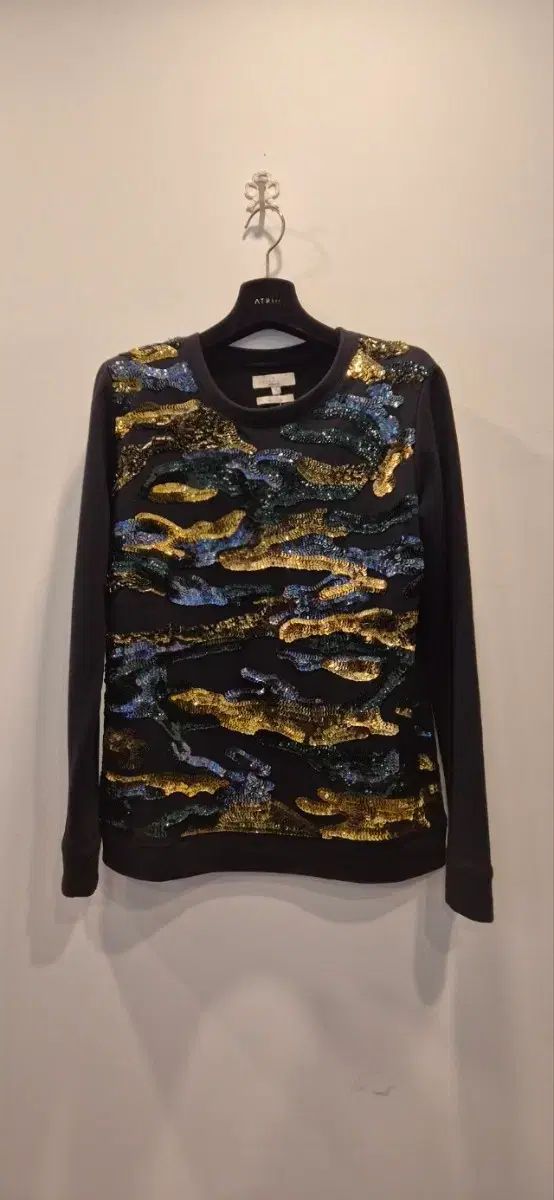 ESSENTIALS エッセンシャルズ アンド Antwerp M スパンコール装飾 スウェット