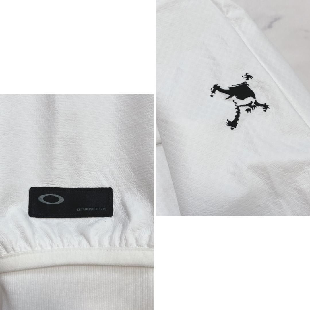 OAKLEY GOLF トラックジャケット ブルゾン ジャージホワイトL - メルカリ