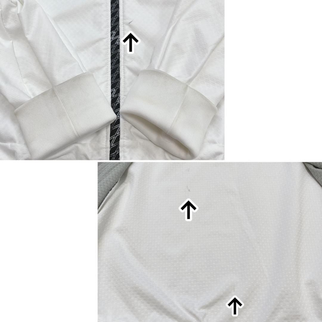 OAKLEY GOLF トラックジャケット ブルゾン ジャージホワイトL OAKLEY GOLF トラックジャケット ブルゾン ジャージホワイトL - メルカリ