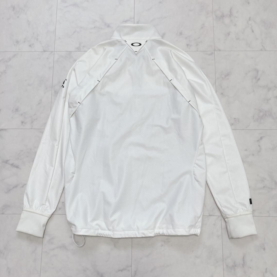 OAKLEY GOLF トラックジャケット ブルゾン ジャージホワイトL - メルカリ