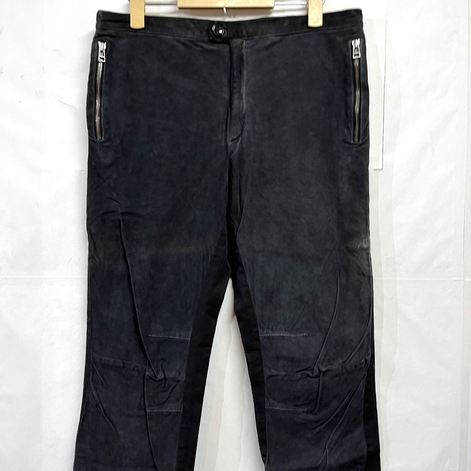 dirk schonberger スエードパンツ dirk schonberger スエードパンツ 00s デッドストック ベルギー製 dirk