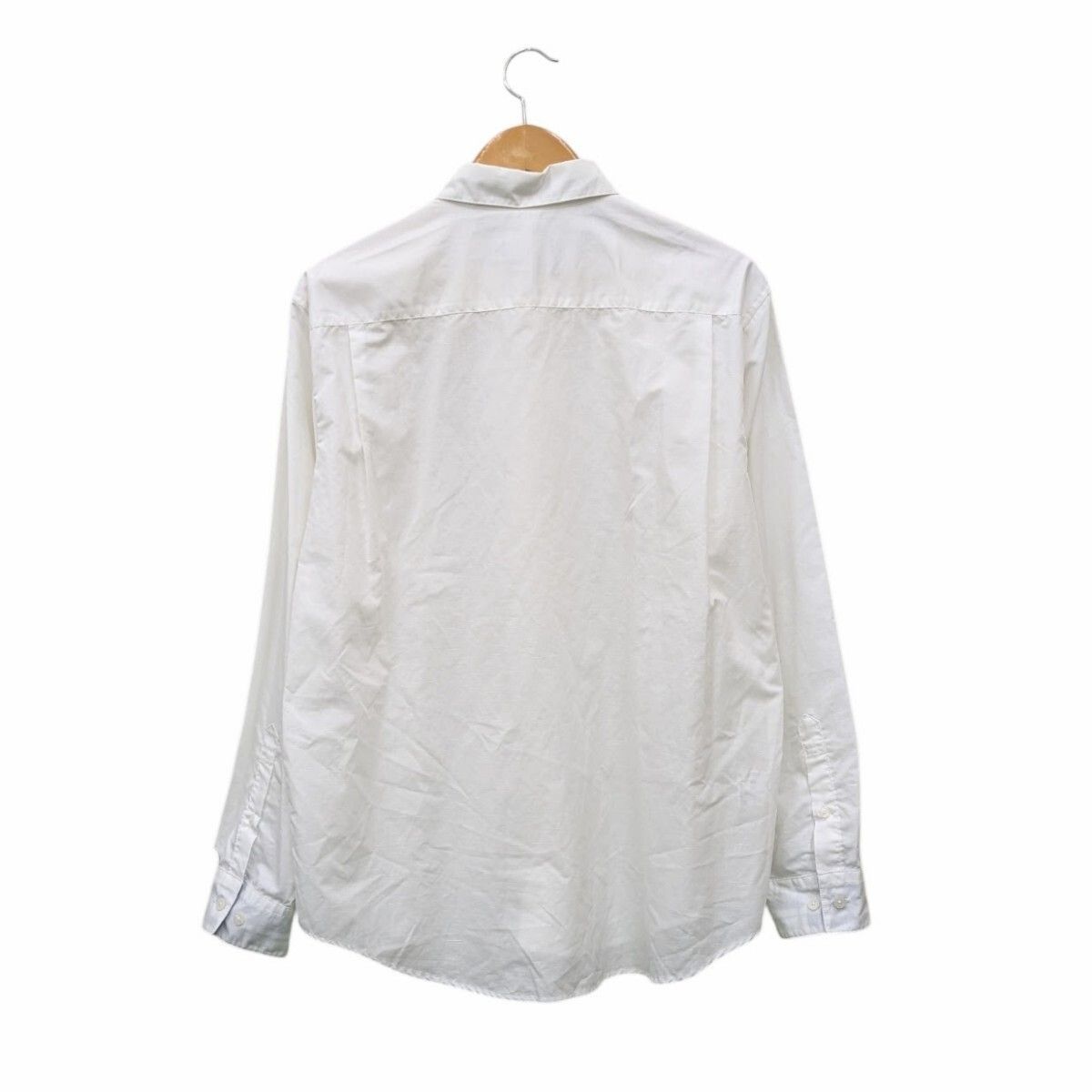 BLACK LABEL クレストブリッジ ブラックレーベル 長袖シャツ 51 M 17-116-02 ホワイト サイズ LL