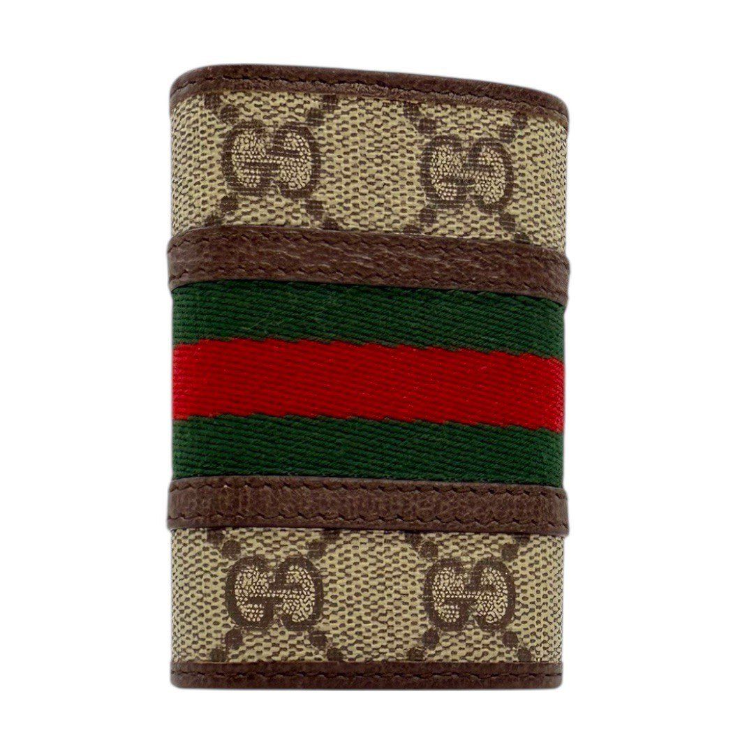 極美品】 グッチ キーケース オフィディア シェリーライン マーモント