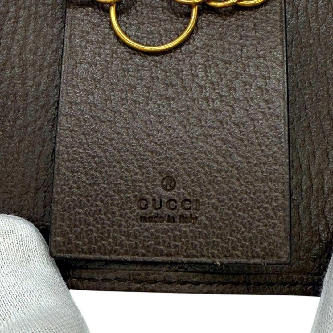 極美品】 グッチ キーケース オフィディア シェリーライン マーモント
