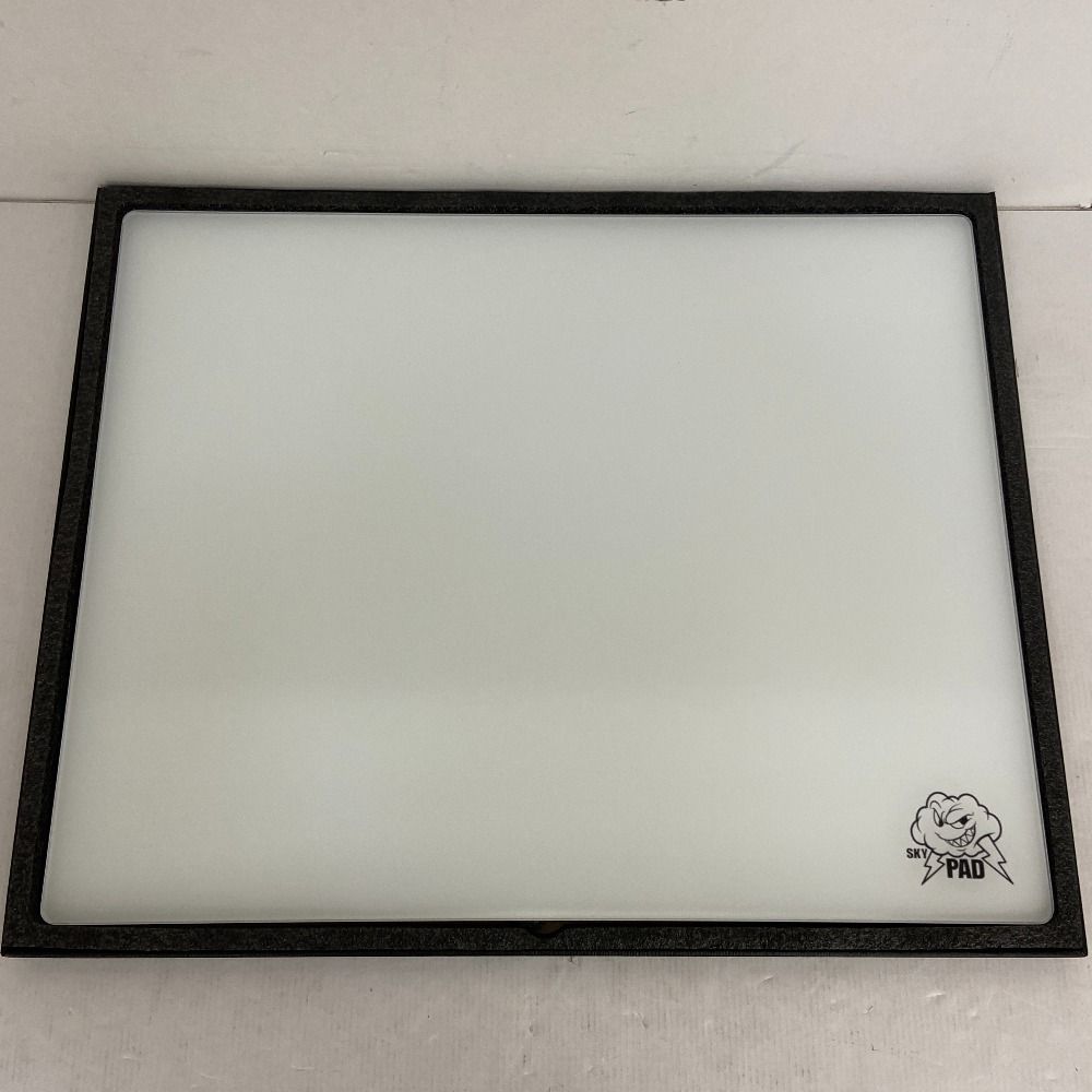 03 w 22620 SkyPAD 3.0 XL ゲーミングガラスマウスパッド クラウド ホワイト 白 フルガラス 大型マウスパッド