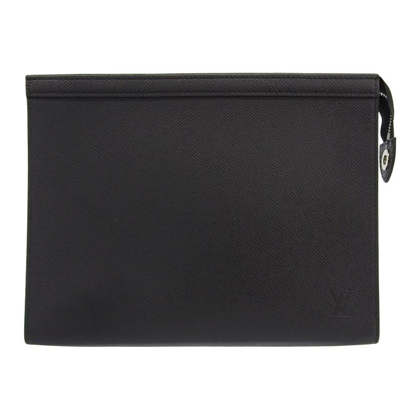 ルイヴィトン LOUIS VUITTON タイガ ポシェット ヴォワヤージュ クラッチバッグ セカンドバッグ ノワール M 30450 新入荷 LV 1945