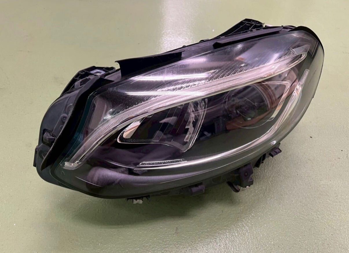 257-73 後期 LED W246 ベンツBクラス 左ヘッドライト A 246 906 29 01