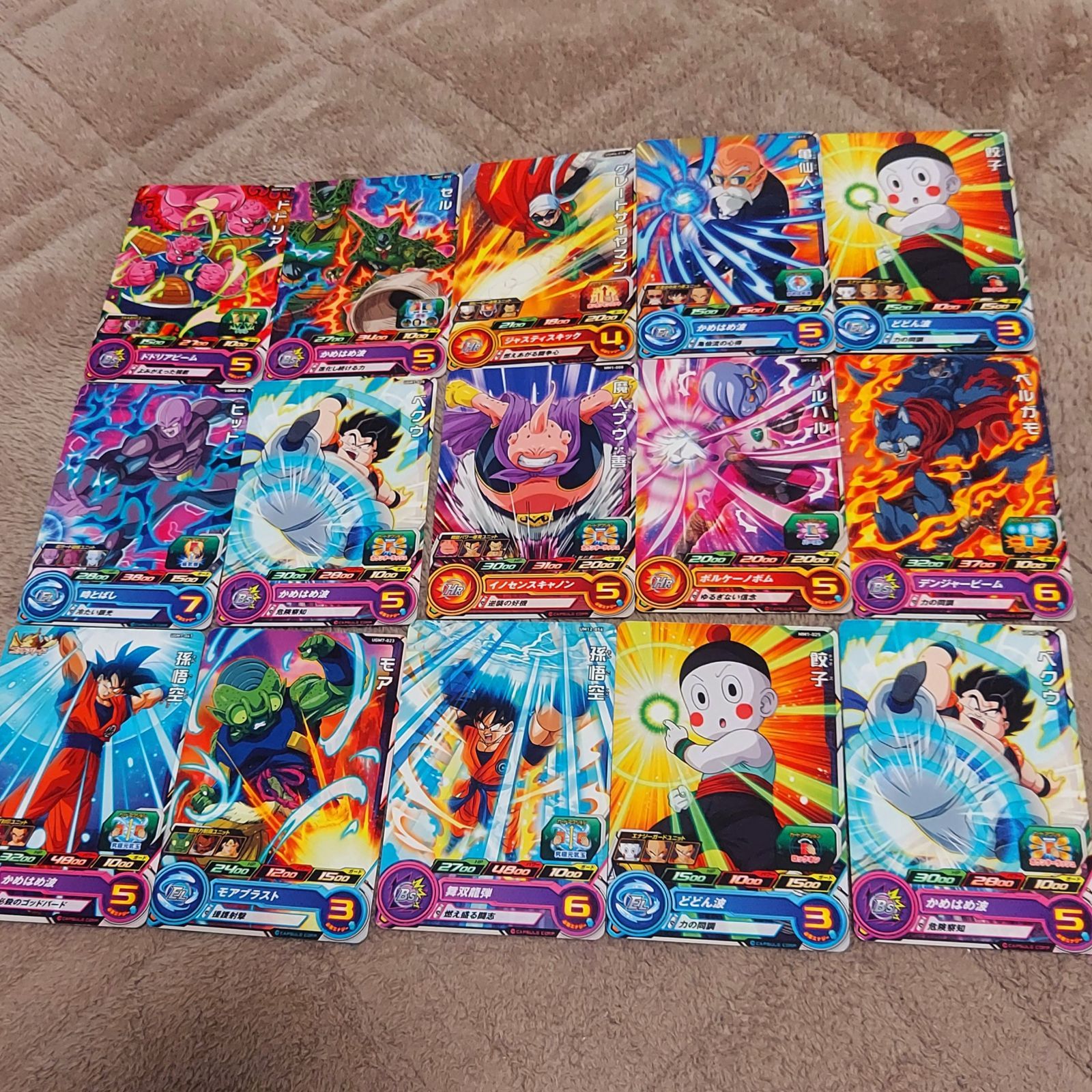 ②ドラゴンボールヒーローズカード 240枚 まとめ売り キラカード多数