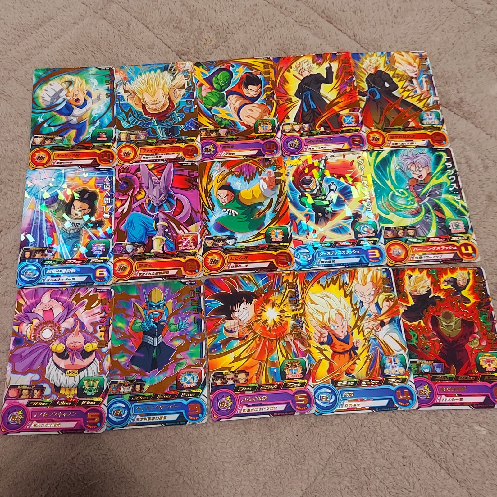 ②ドラゴンボールヒーローズカード 240枚 まとめ売り キラカード多数