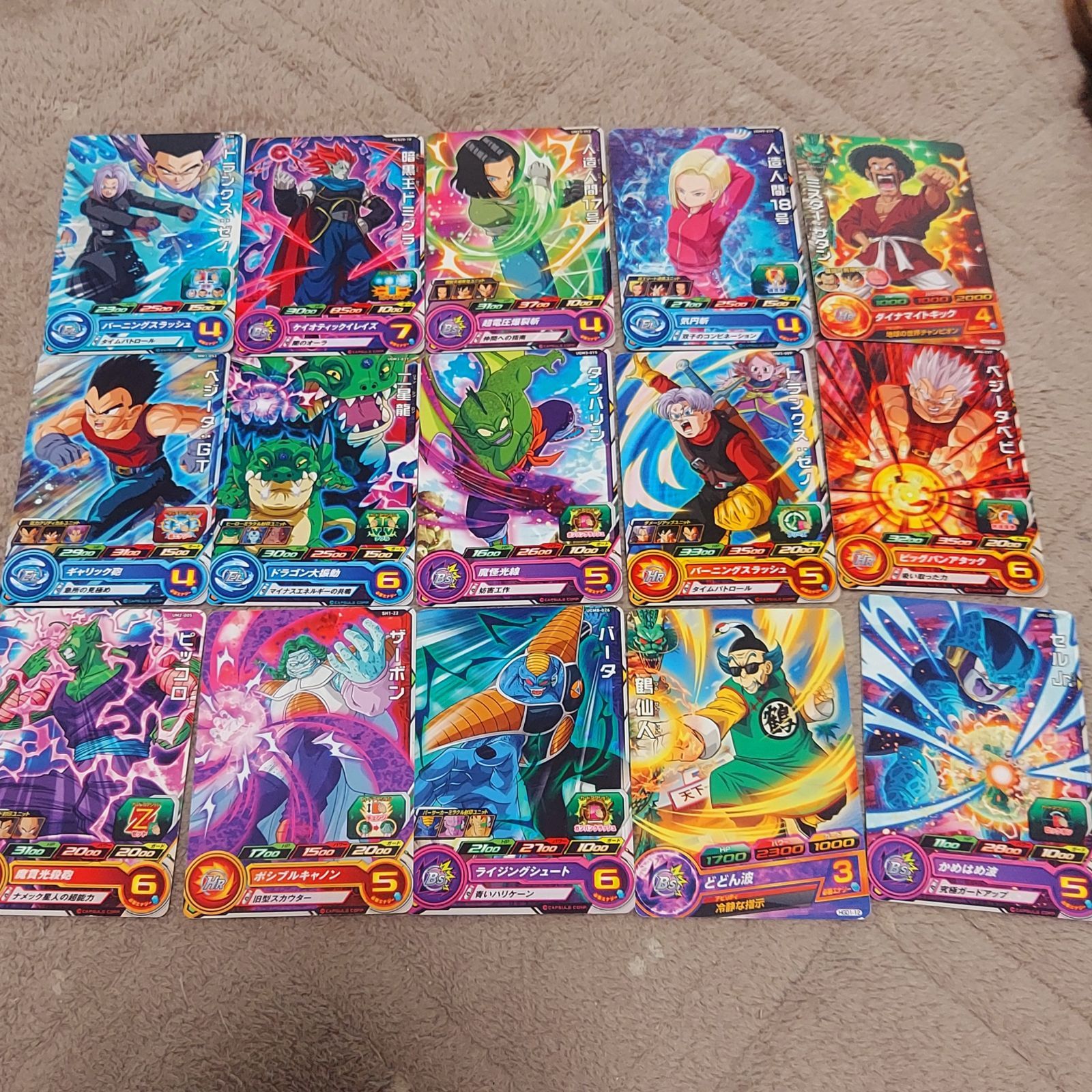 ②ドラゴンボールヒーローズカード 240枚 まとめ売り キラカード多数