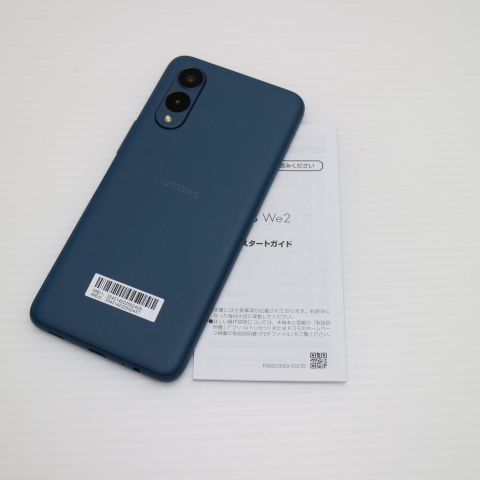 新品未使用 SIMフリー arrows We2 ネイビーグリーン スマホ FCNT 即日