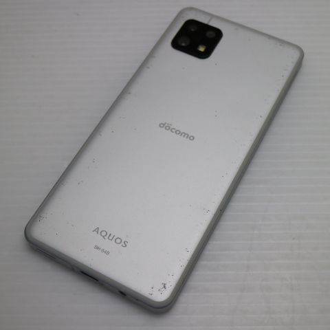 美品 SH-54B AQUOS sense6 シルバー ガラケー 白ロム 本体 即日発送