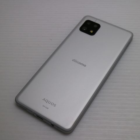 超美品 SH-54B AQUOS sense6 シルバー 本体 即日発送 土日祝発送OK