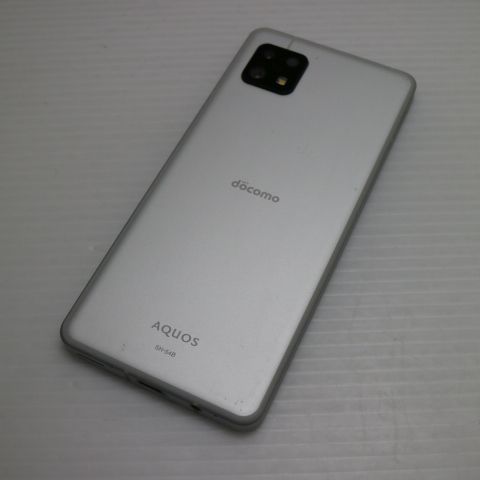 超美品 SH-54B AQUOS sense6 シルバー 本体 即日発送 土日祝発送OK
