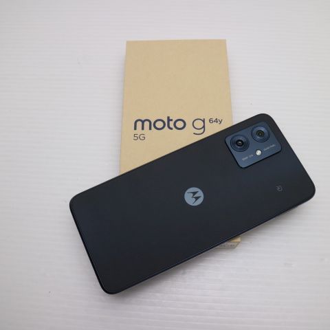 Moto G64y 新品未使用　5G ブラック 新品未使用 SIMフリー moto g64y 5G スペースブラック スマホ