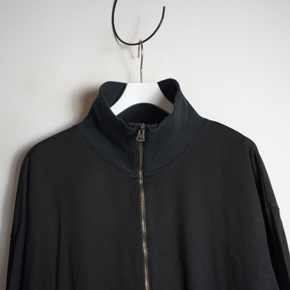美品25SS Barbell Object バーベル オブジェクト Zip Sweat ヘンリー