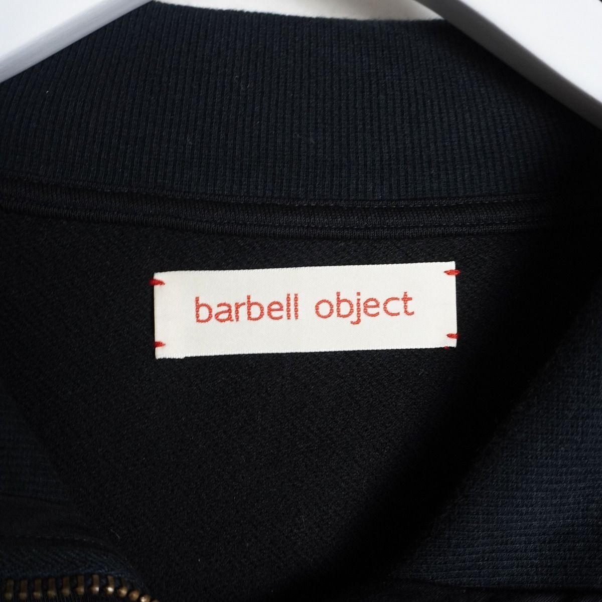 美品25SS Barbell Object バーベル オブジェクト Zip Sweat ヘンリー